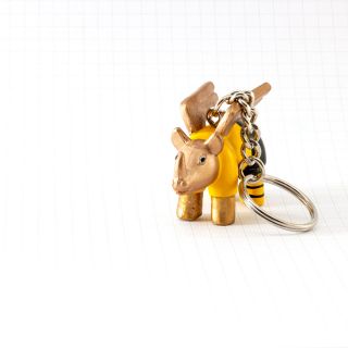 do_rhino Shop - Schlüsselanhänger, schwarz/gelb 77-820003-3291